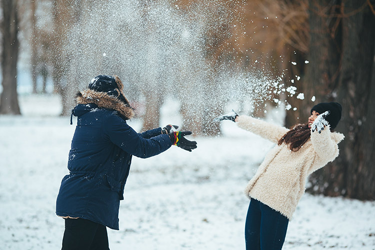 идеи для фото в зимнем парке