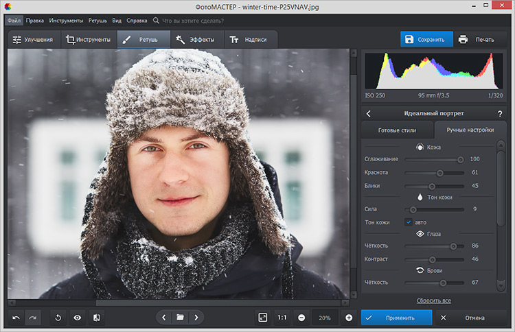 идеальный портрет