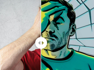 Как сделать из фото комикс