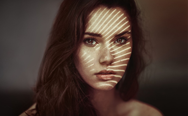 тени на фото