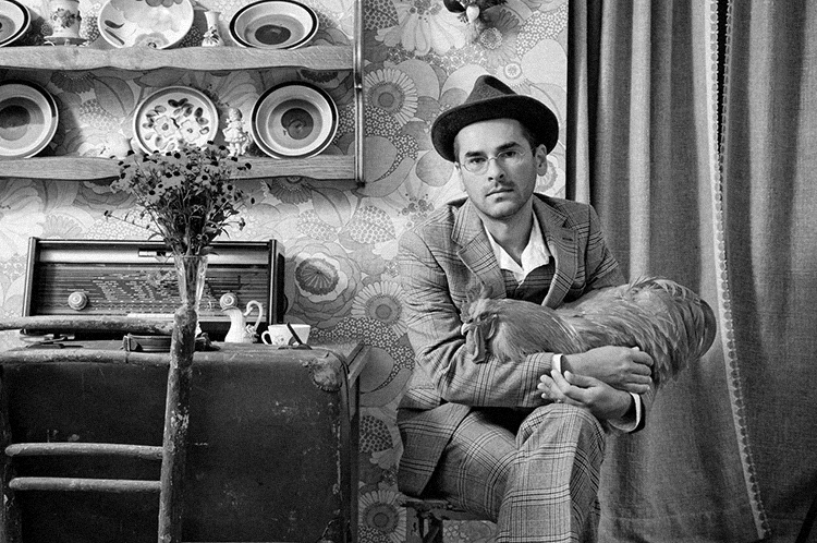 черно-белое фото