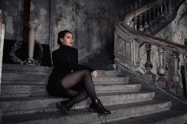 Фотосессия на заброшенных зданиях