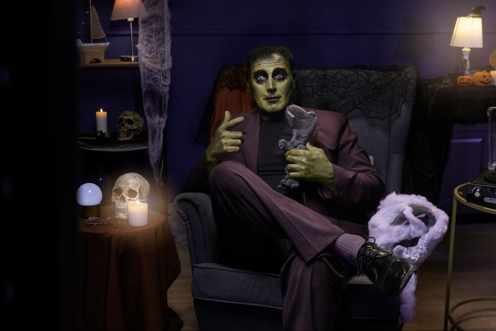 Фото в стиле ретро-хоррор