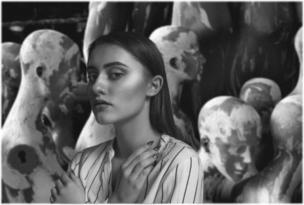 Фотосессия с манекенами