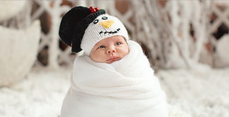 крошка-снеговичок