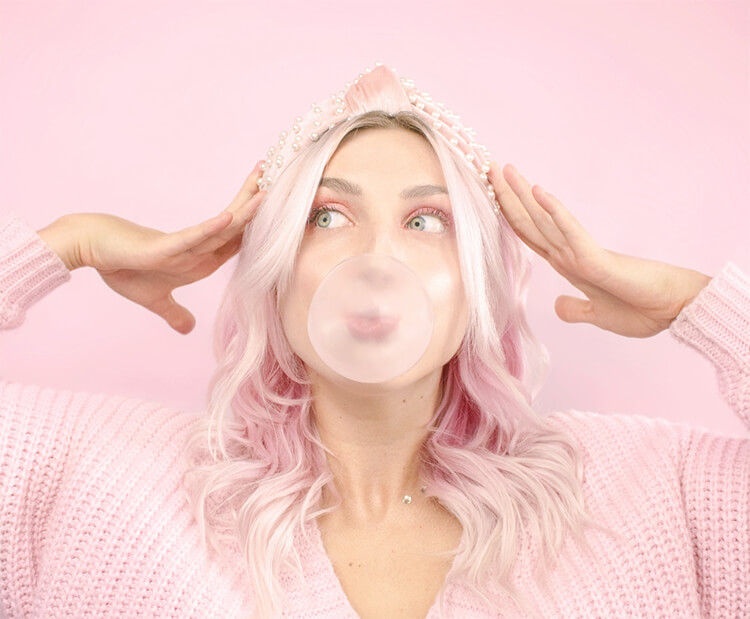 розовый тон в фотографии