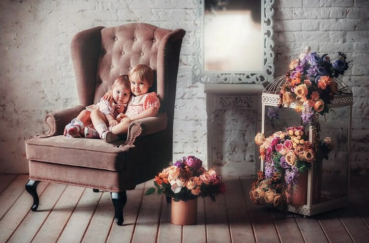 Детское фото в стиле лофт