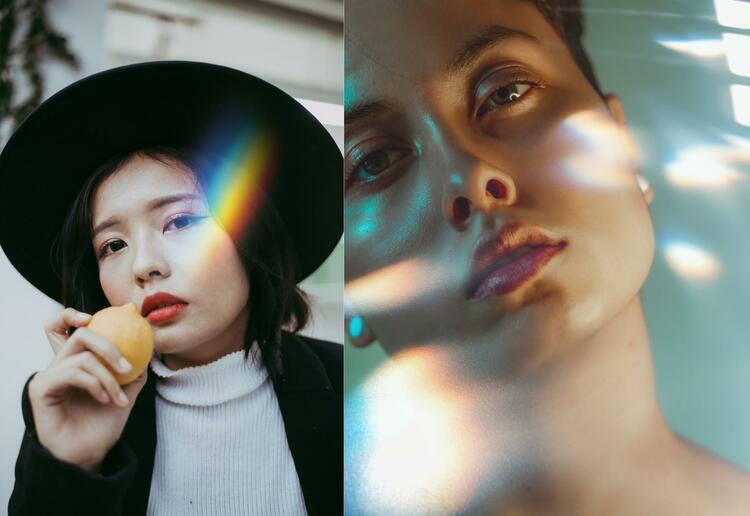 Использование отражающих предметов