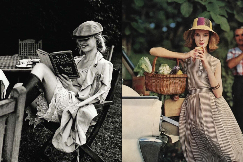 Тематическая фотосессия с винтажными вещами