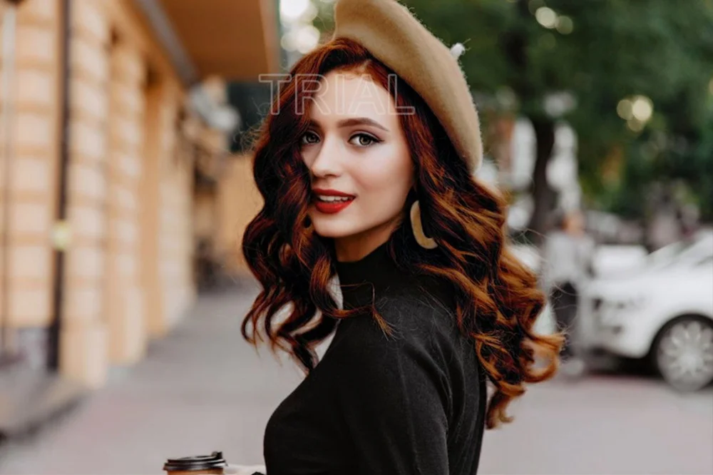 замена цвета волос