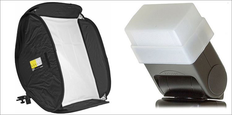 Накамерный софтбокс и sto-fen