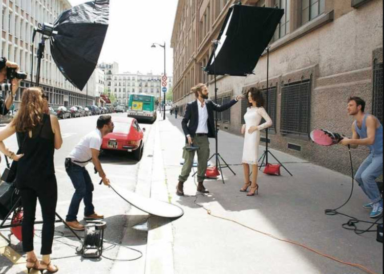 съемка на улице