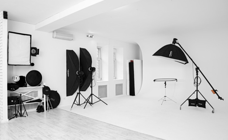 оборудованная фотостудия