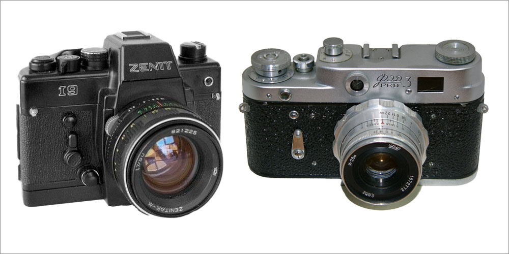 Винтажные фотоаппараты