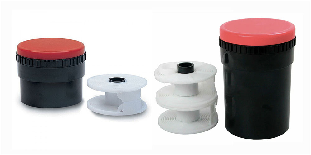 Проявить чёрно белую фотоплёнку