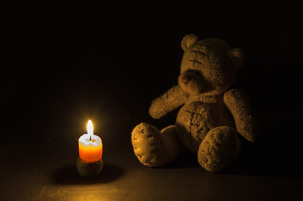 Фото со свечой