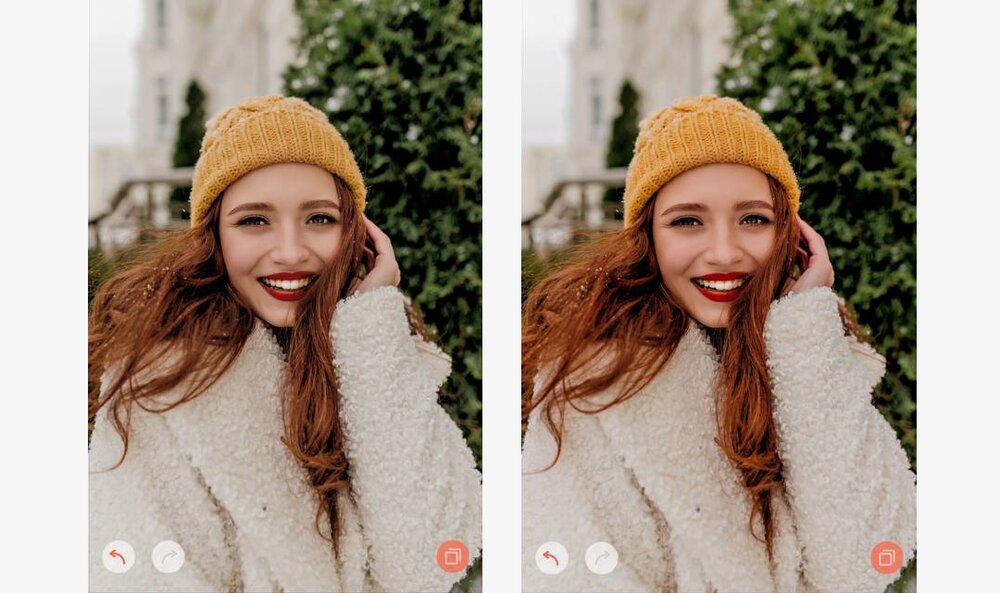 светокоррекция фотопортрета