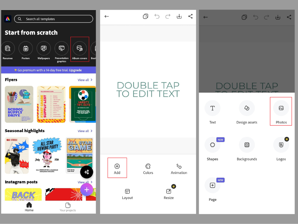 Загрузите фотографию