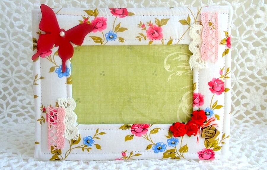 Рамка из ткани