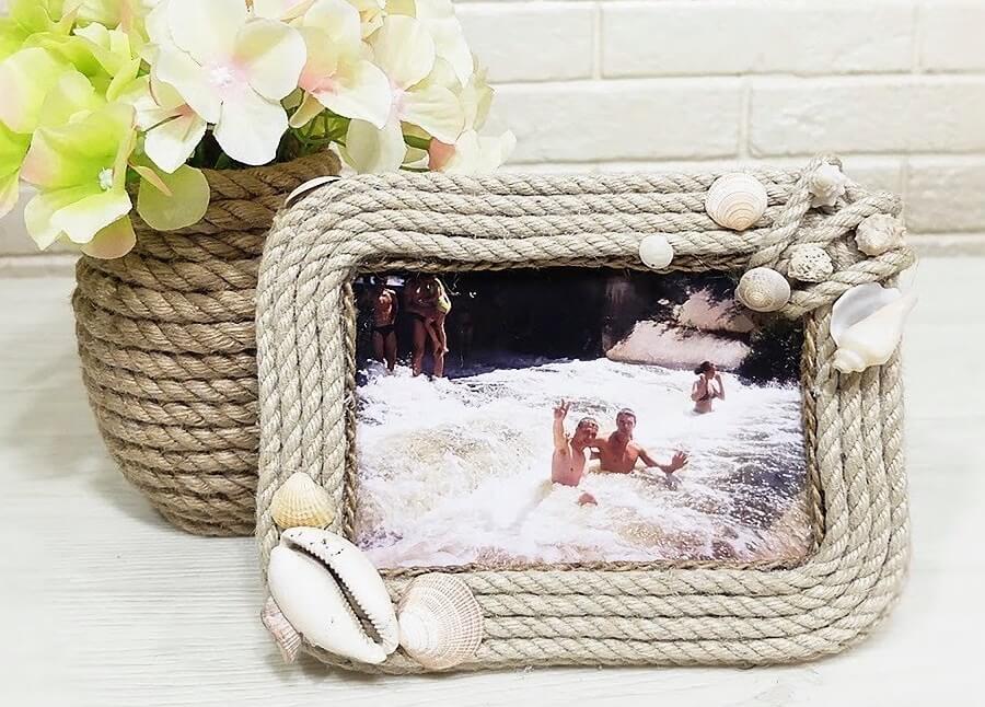 Рамка из джута