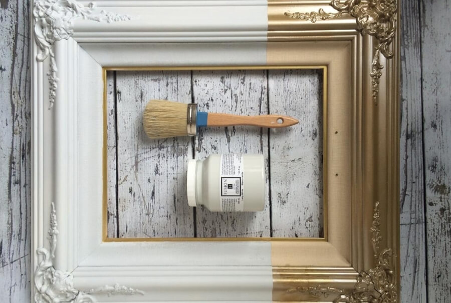 Рамка из плинтуса