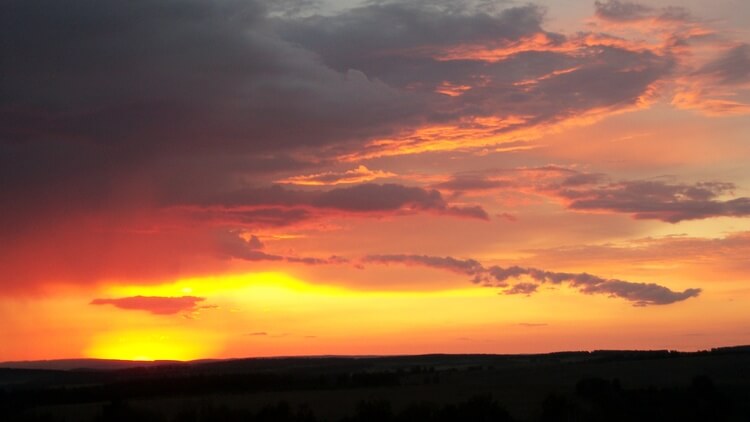 Фото заката