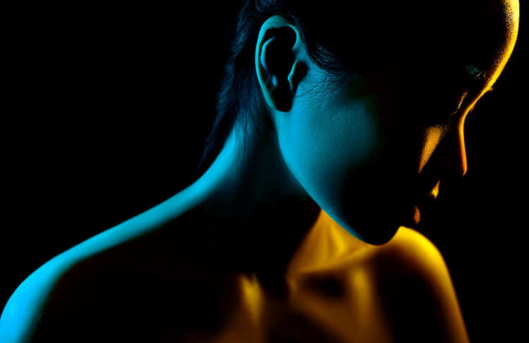 Снимок в технике «низкий ключ»