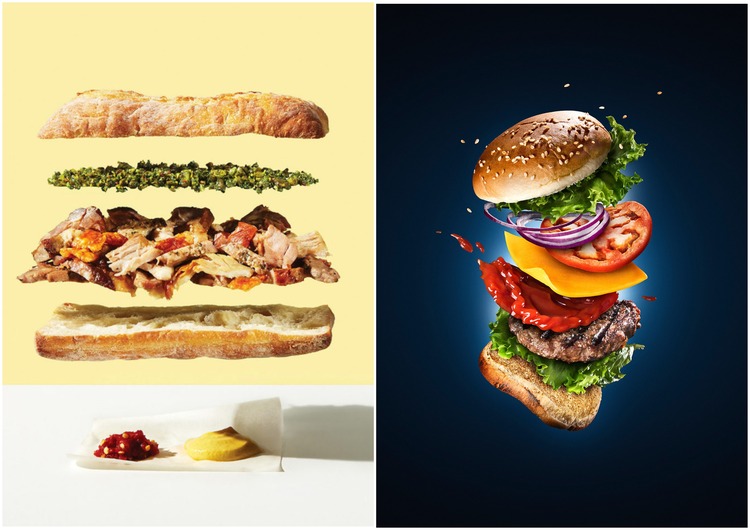 Фотографии в движении: как снять летающий бутерброд