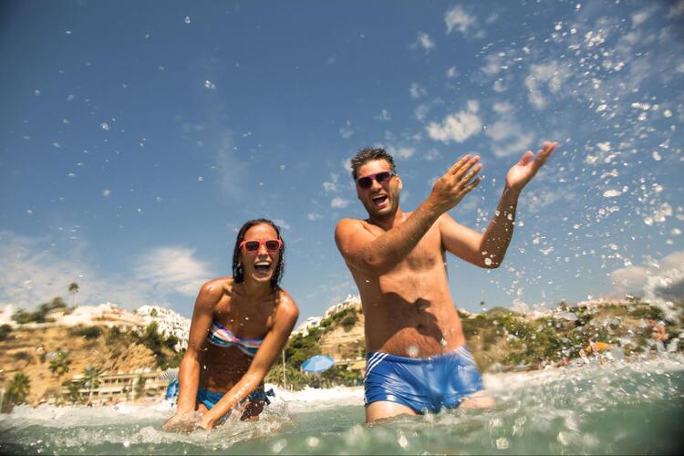 Кадры под водой