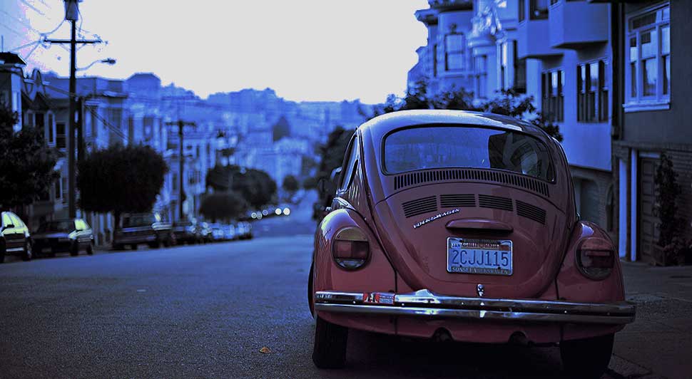 Тонирование: ночной фотоснимок