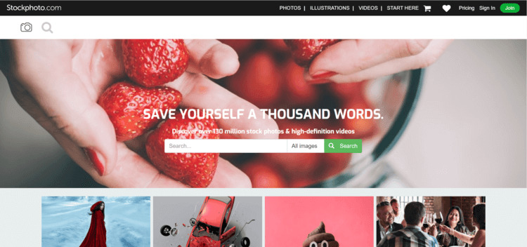 Обзор популярных фотобанков