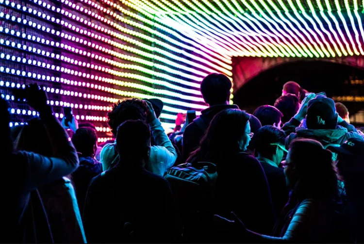 мигающий свет