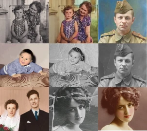 Реставрация старых фото